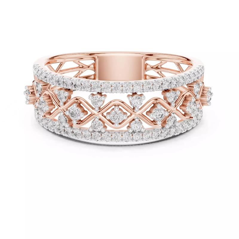 Round Cut Diamond Engagement Wedding Ring 3DM STL Video