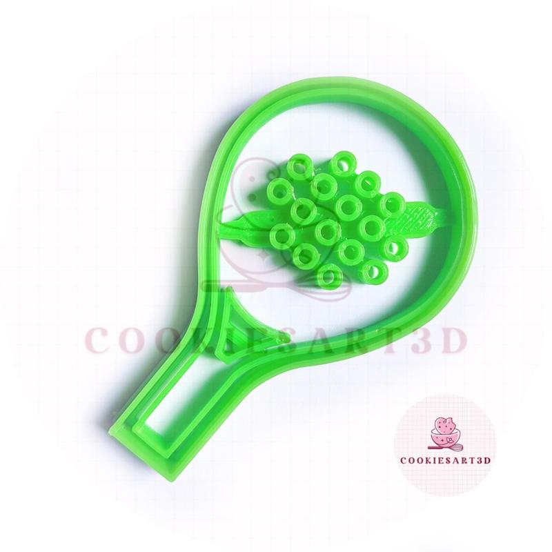 Racquet Cookie Cutter / Racquet Cookie Cutter