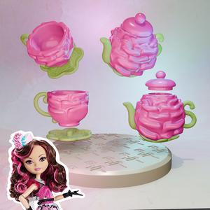 Ever After High Hat-Tastic Party Briar Beauty doll tea set replacement