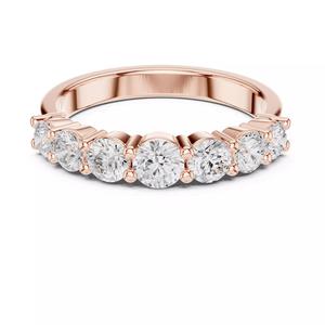 Round Cut Diamond Stackable Wedding Band 3DM STL Video