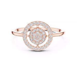 Round Cut Halo Diamond Engagement Wedding Ring 3DM STL Video
