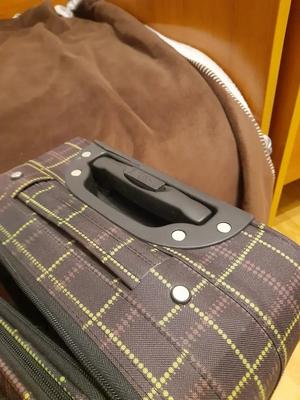 Suitcase push button replace part