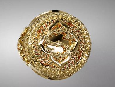 LETTER RING  S