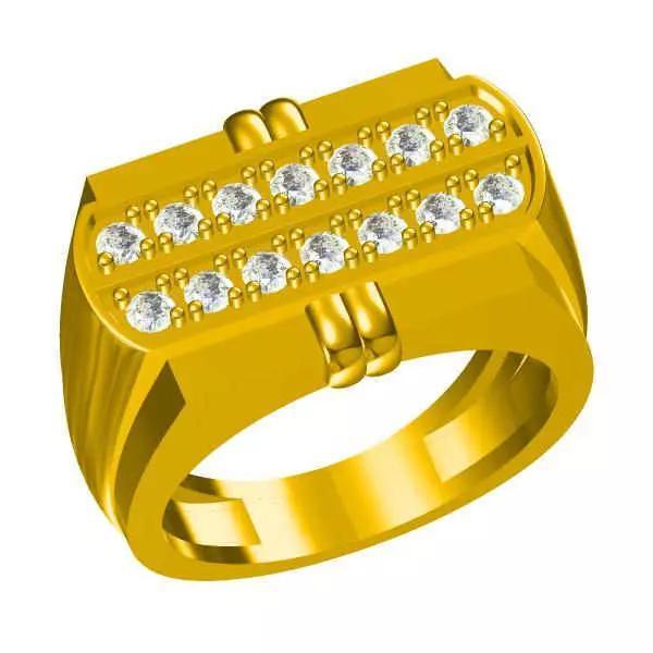 JCD Format Rose gold engagement rings 3d jewelry cad