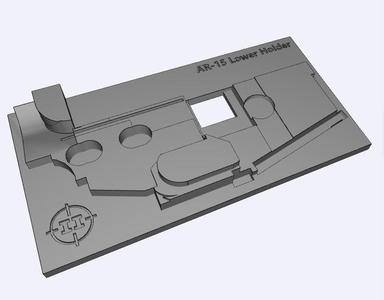 AR Lower - Laser Engraving Jig/Mold