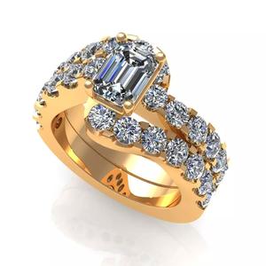 Emerald Engagement Ring