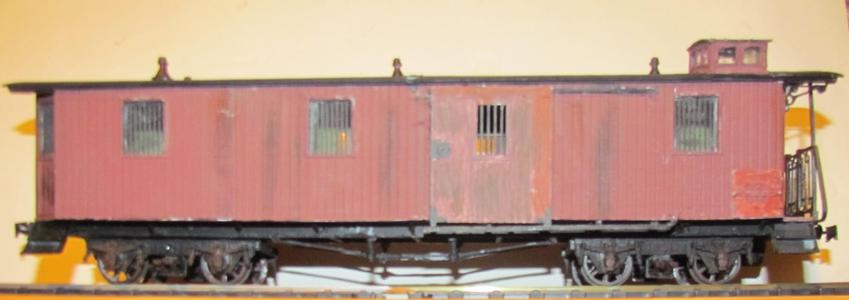 bogie van for metric track - narrow gauge