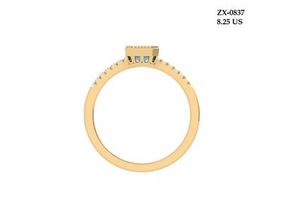 Emerald Radiant Ring