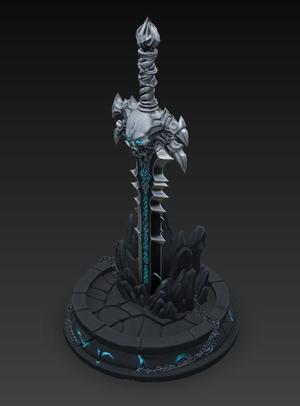 WARCRAFT FROSTMOURNE SWORD