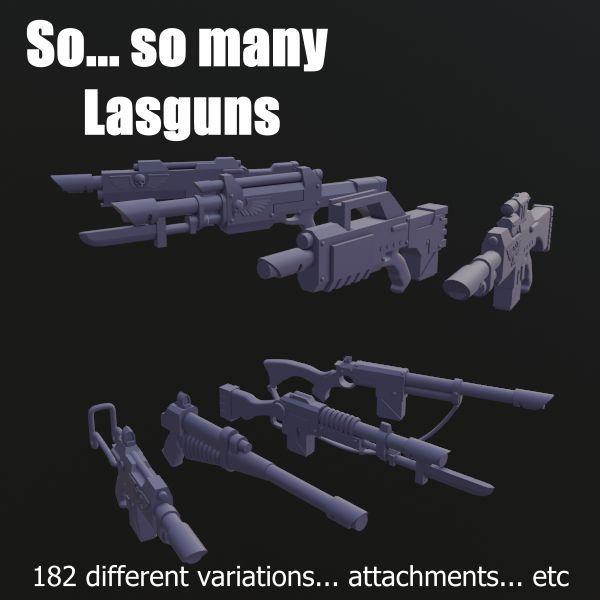 Too many Lasguns!