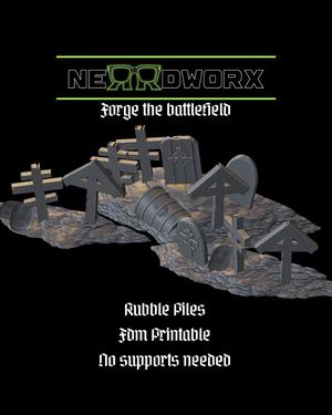 Trench Crusade-Rubble Piles