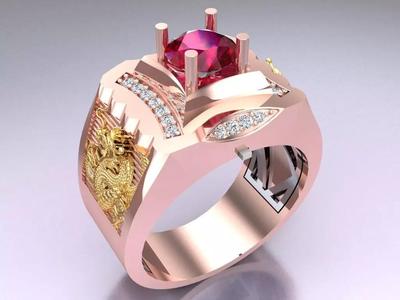 Dragon Ring - Mens Ring - N2631