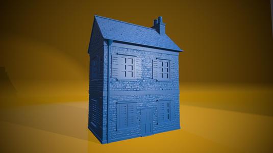 French town building 1