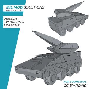 Oerlikon Skyranger 35 Mobile Air Defense System Bundeswehr