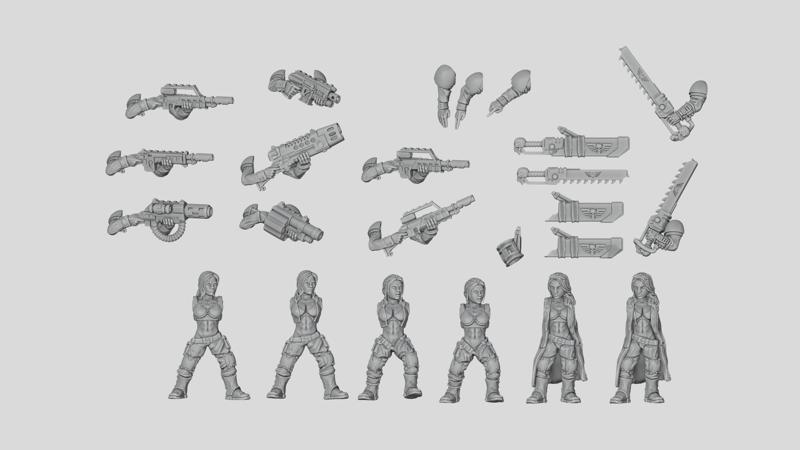 Galaxy Millitarum woman (expansion)