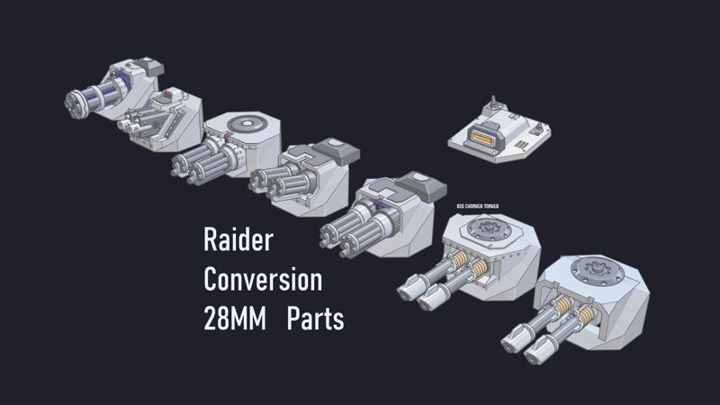 Raider of Land Conversion Parts