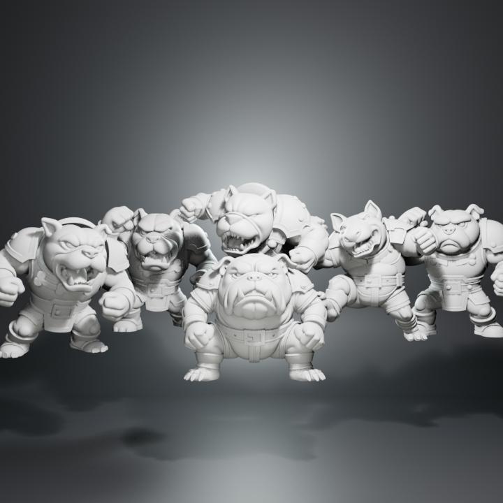 Fantasy Football Ogre Dogs team