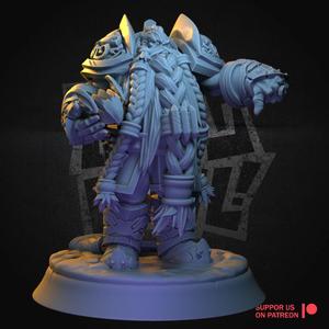 The dwarf captain.