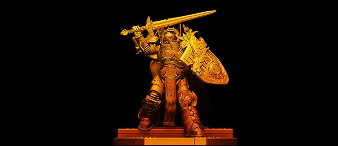 Warden of the Gate (Battle Pose)