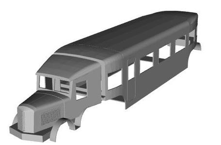Micheline Railcar Type 11 1/76 scale