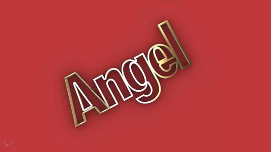 angel pendant  stl verified