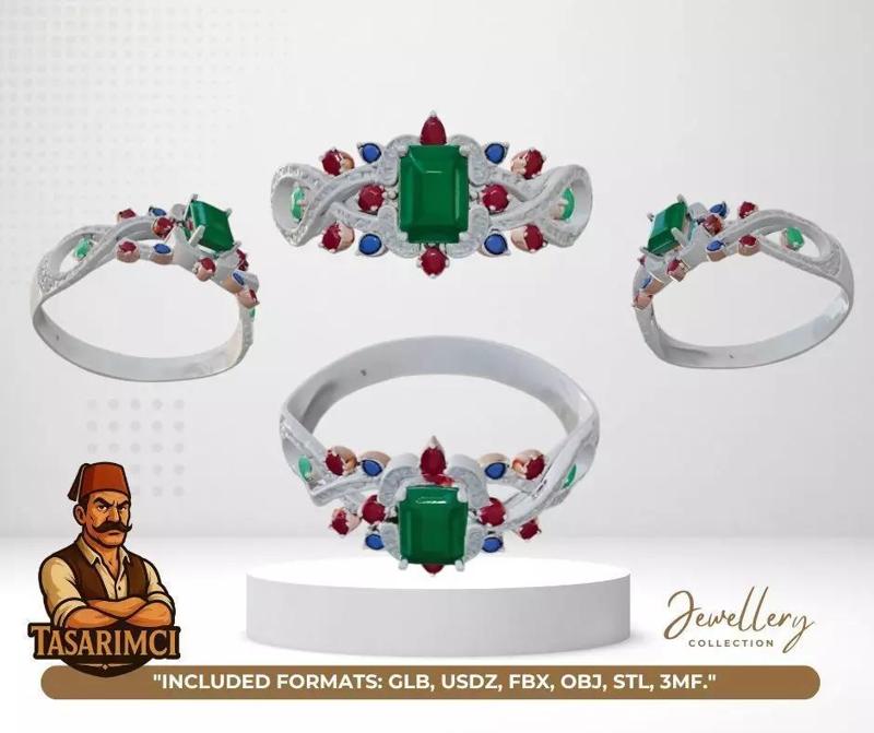 Eternal Grandeur  Ottoman Ring Design V5