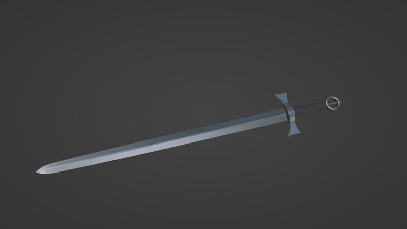 Stormrend – Bastard Sword STL for 3D Printing, Cosplay & Display