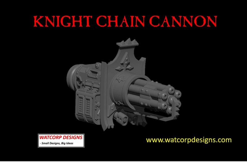 Knight Rotating Chain Cannon