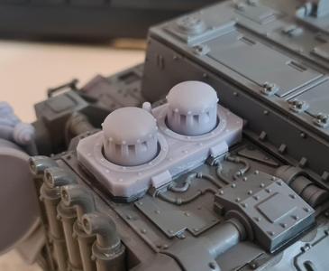 "Sword" variant Baneblade DKOK Krieg Twin Intake