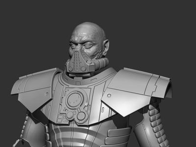 Darth Malgus One12 Scale Armor STL Files 3D print model