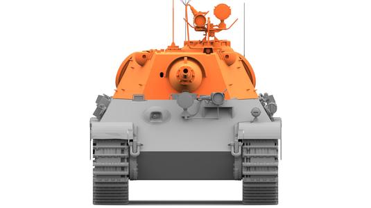 Panther F Turret 88 mm + FG 1250 IRNV