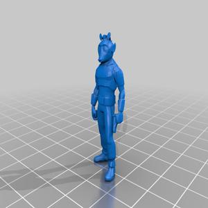 Rodian Civilian (Star Wars Legion Scale)