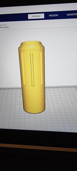 Lighter BT tracer suppressor sleeve
