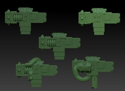 Rad Pistols for Nurgle troops