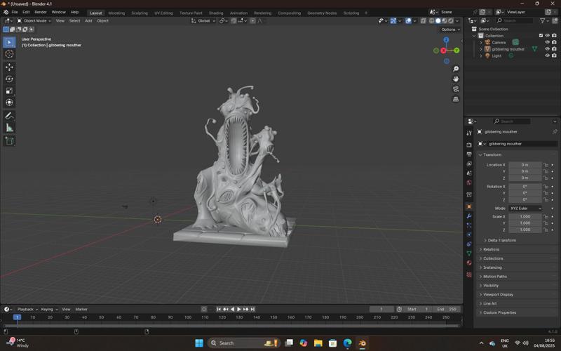 HQ. Gibbering Mouther.