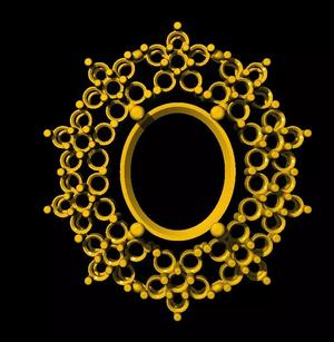 Sidepiece golden circle