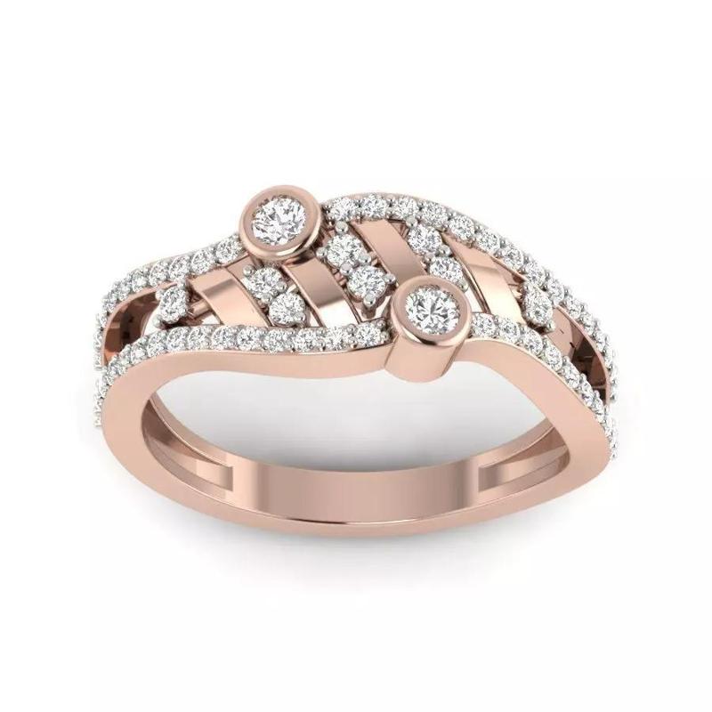 Engagement Ring 3dm stl render detail