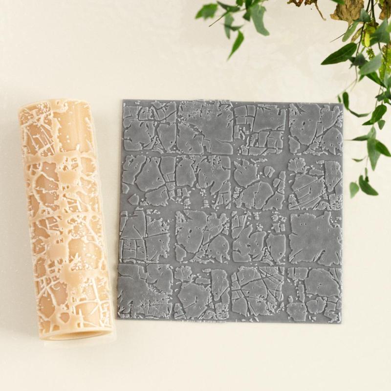 Broken Tiles Texture Roller