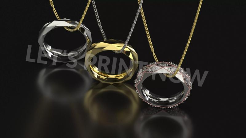 3 Facet Rings