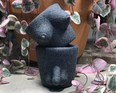 Plant Pots - Planters - Body Parts Male and Female