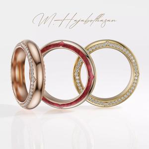 Eternity Ring Collection 6 Unique 3D Printable Jewelry Models