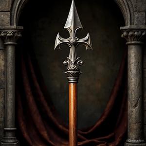 medieval cross spearhead