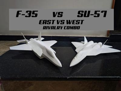 East vs West Rivalry Combo- F 35 & SU 57