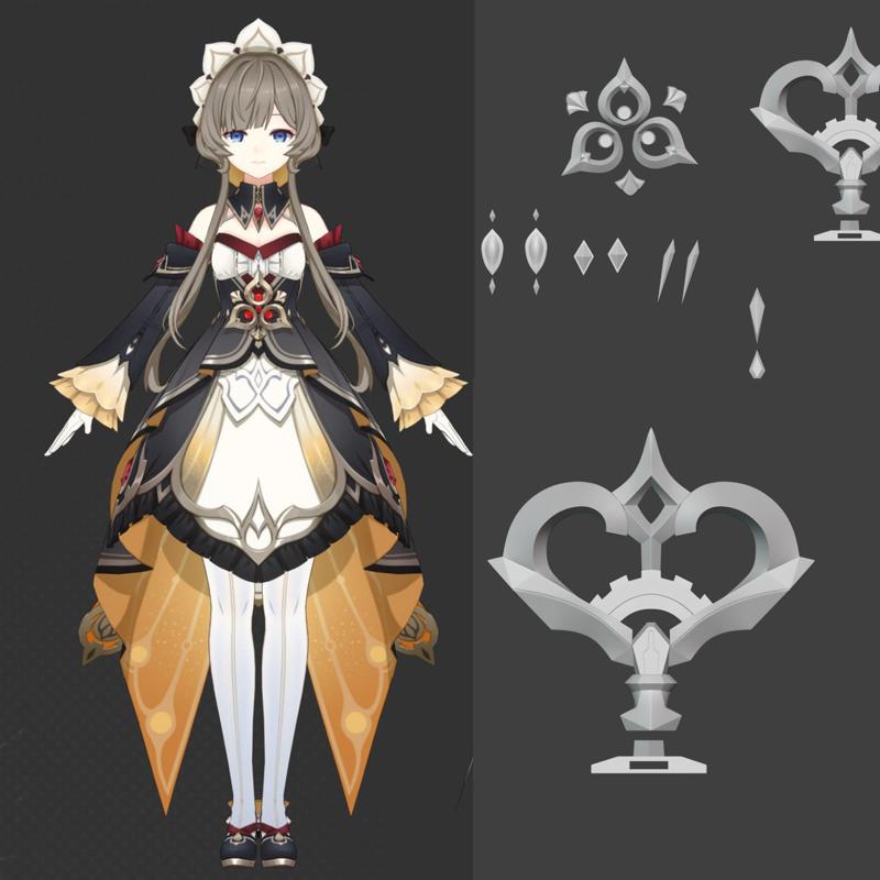 Sandrone Cosplay Accessories Genshin 3D print