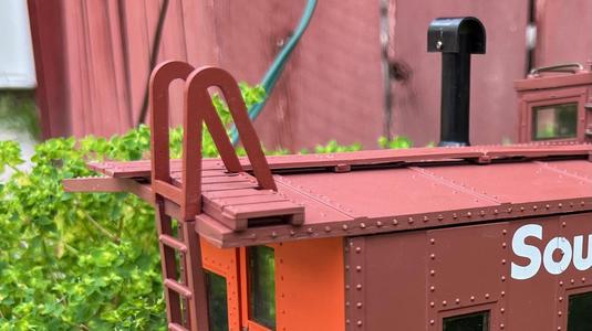 Aristocraft Steel/Long Caboose Ladder Top Railing G Scale