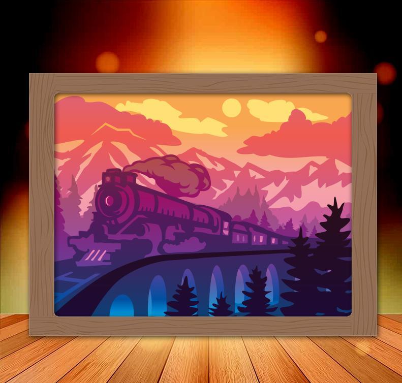 Old Train lightbox