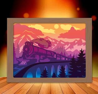 Old Train lightbox
