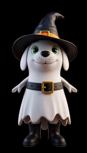 Halloween figurine: Witchy Woofer.