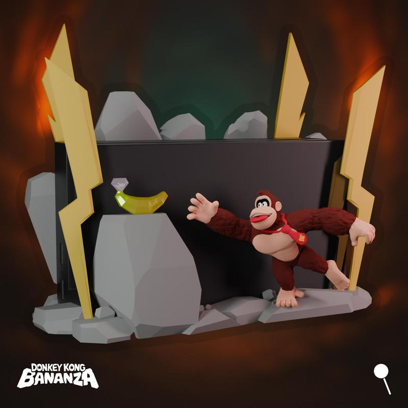 Nintendo Switch Dock - Donkey Kong Bananza