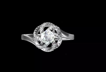 Fancy Engagement Ring